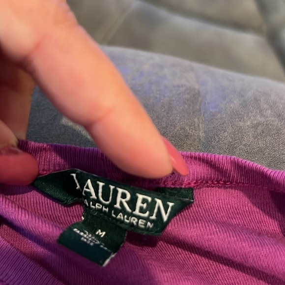 Ralph Lauren Purple Ombre Tank Top Medium - Picture 5 of 6